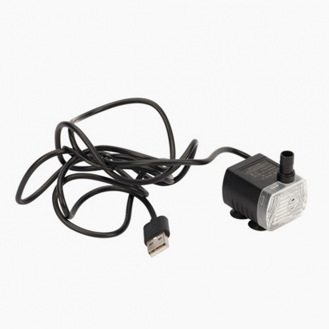 Catit Ersatz-USB-Pumpe für CATIT Blumentrinkbrunnen - 3 L, blau, mit LED