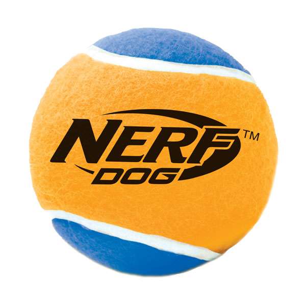 NERF DOG Tennisball mit Quietscher - S / 3er Set