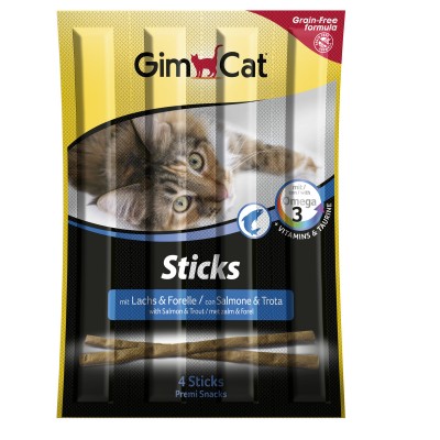 GimCat Sticks Lachs & Forelle - 4 Stück