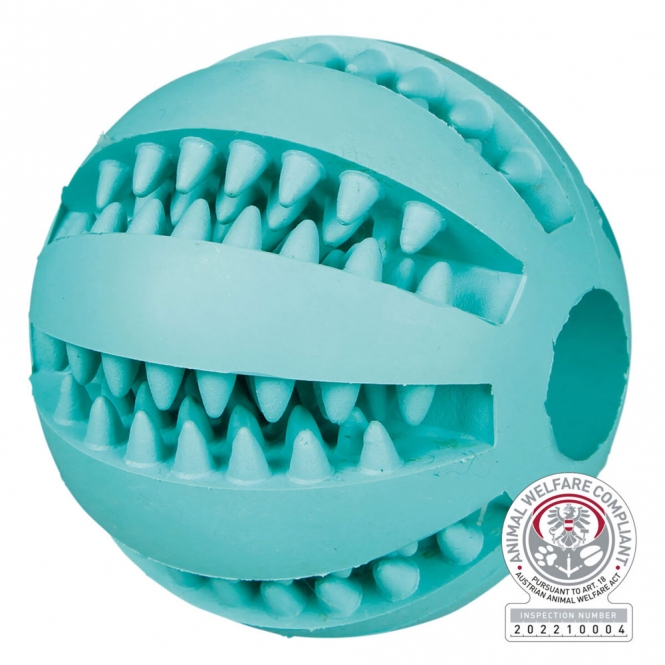 Trixie Denta Fun Ball mit Minzgeschmack - 7 cm