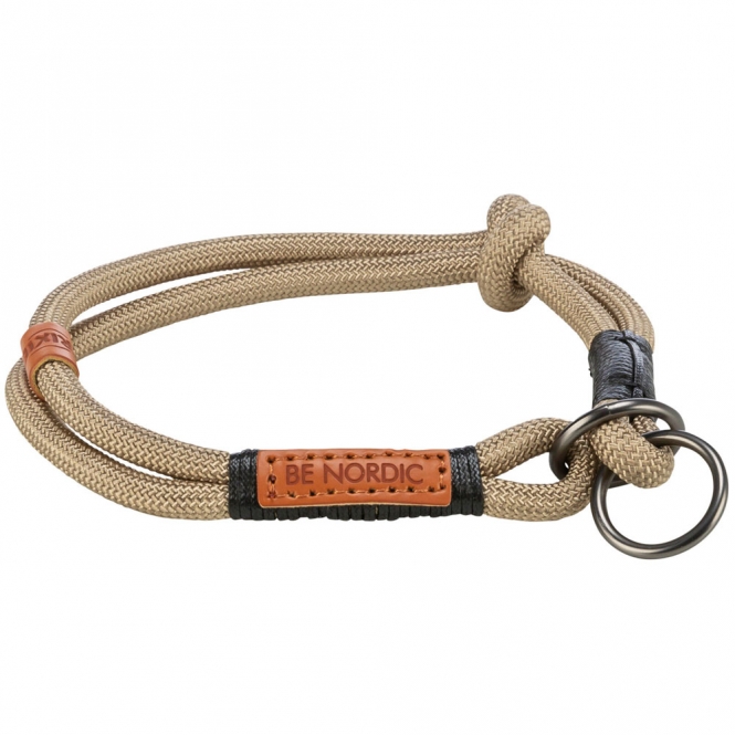 Trixie BE NORDIC Zug-Stopp-Halsband - sand - 30 cm