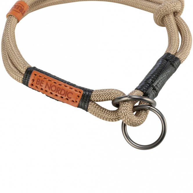 Trixie BE NORDIC Zug-Stopp-Halsband - sand - 30 cm