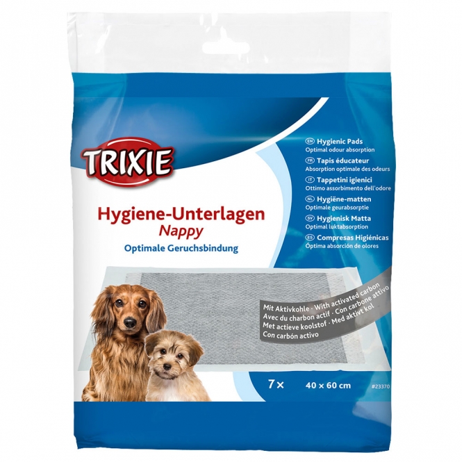 Trixie Hygiene-Unterlage Nappy mit Aktivkohle - 40 x 60 cm / 7 Stück