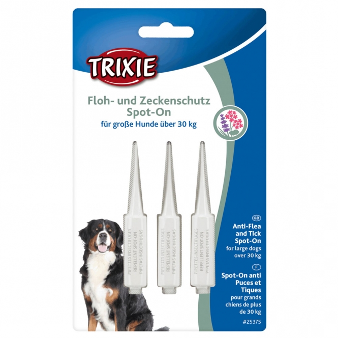 Trixie Floh- und Zeckenschutz Spot-On, Hund - Hunde bis 15 kg