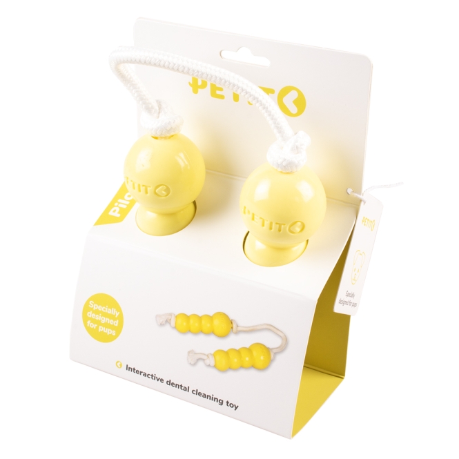 EBI Petit Welpenspielzeug Pilou - Gelb