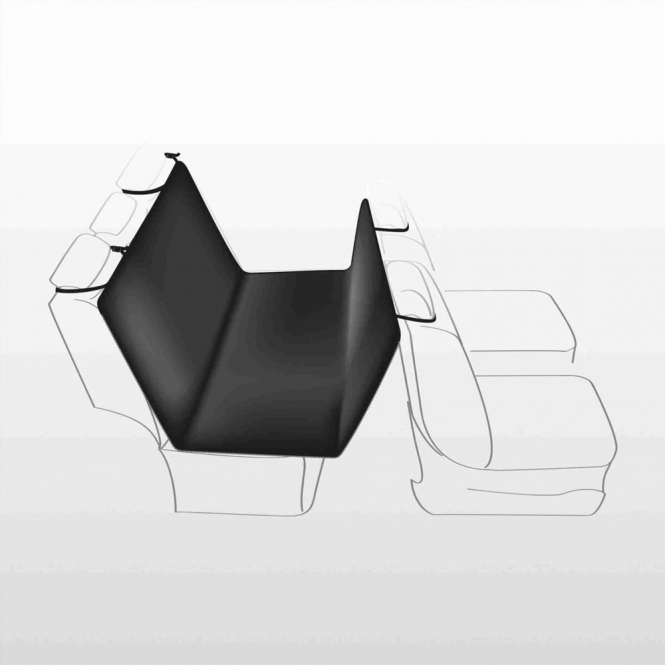 Trixie Auto-Schondecke - schwarz, 1,45 × 1,60 m