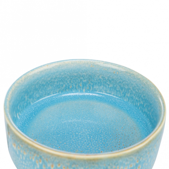 Trixie Keramiknapf mit Musterung - blau - 0,9 l/ø 16 cm