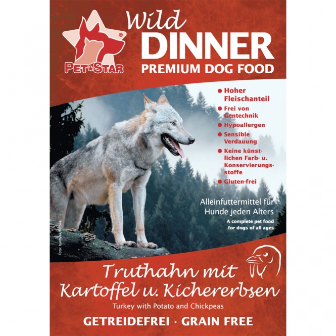 Wild Dinner Truthahn - Getreidefrei - 12 kg