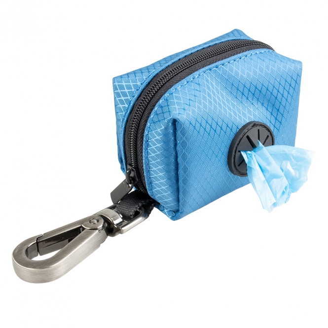 Poopidog Hundekotbeutelspender Nylon - blau