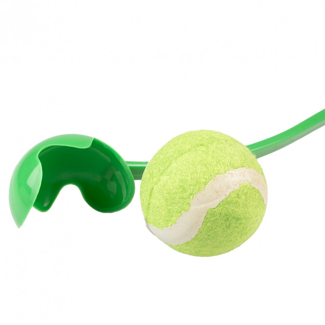 Duvoplus Tennisballwerfer - grün - 50 cm