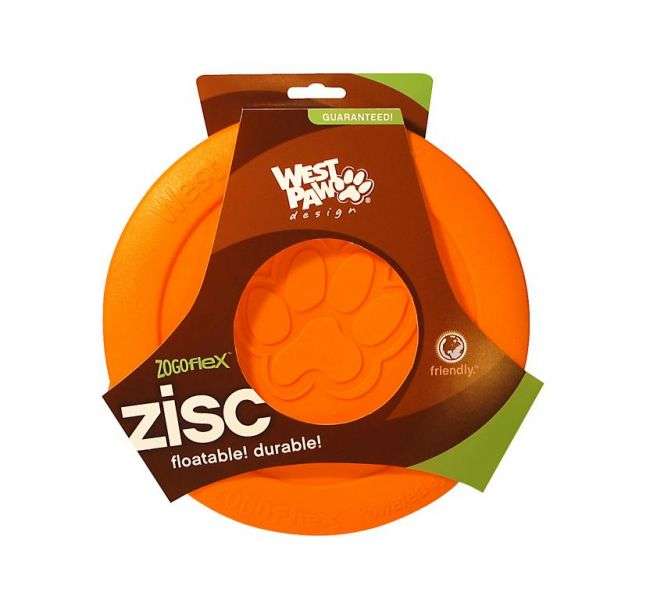 West Paw Mini Zisc - 17 cm - Orange