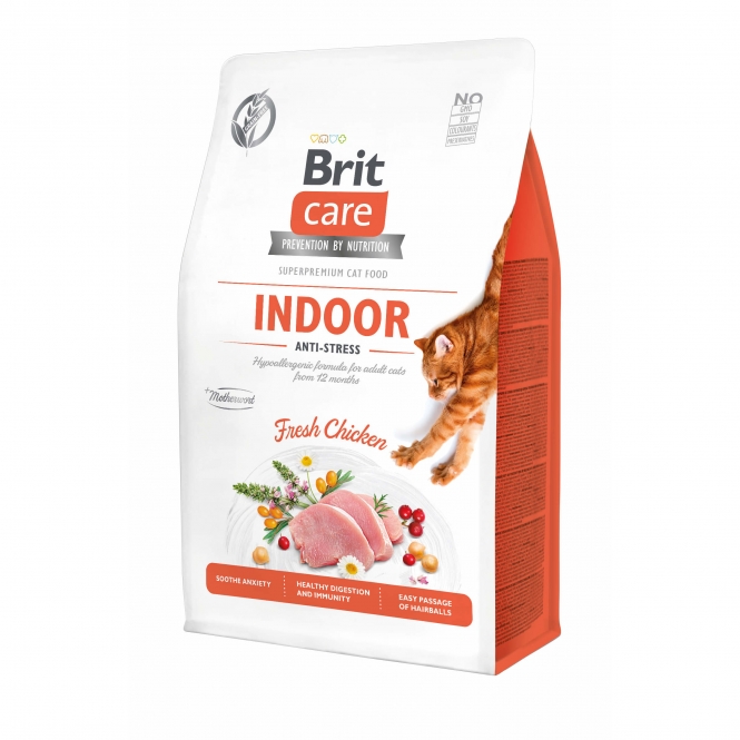 Brit Care Cat Grain-Free - Indoor - Anti-Stress - 400g